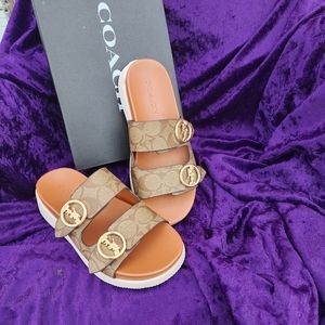 Coach sandals